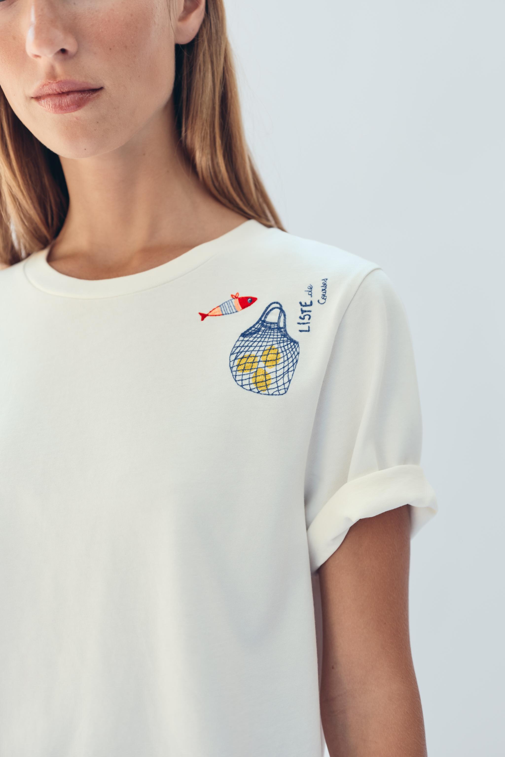 FRONT EMBROIDERED T-SHIRT LIMITED EDITION